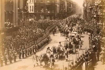 Reine Victoria, procession du jubilé de diamant, 1897 - English Photographer